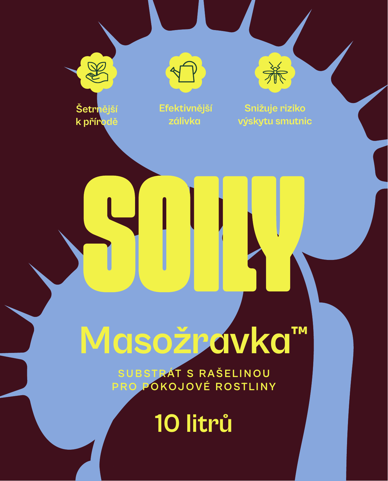 Soily MASOŽRAVKA — přední etiketa