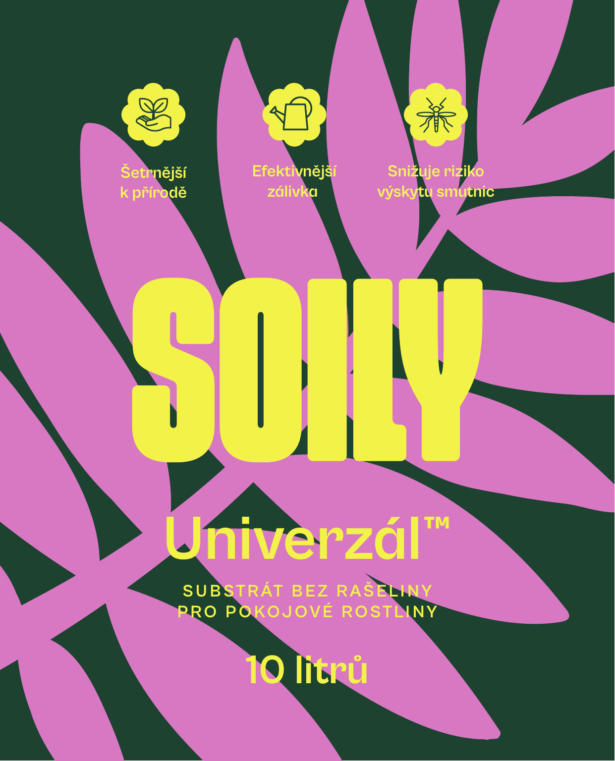 Soily UNIVERZÁL — přední etiketa